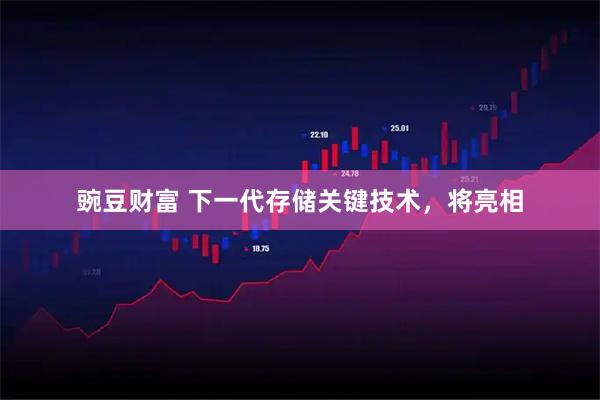 豌豆财富 下一代存储关键技术，将亮相