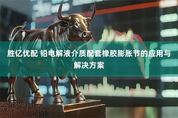胜亿优配 铅电解液介质配套橡胶膨胀节的应用与解决方案