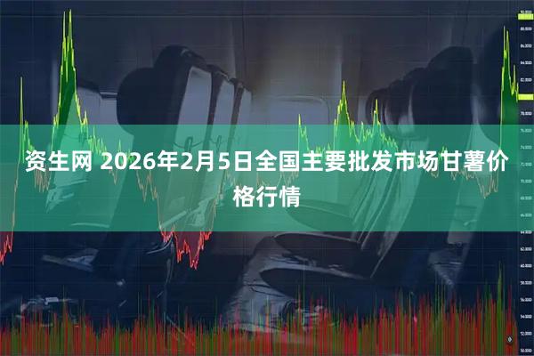 资生网 2026年2月5日全国主要批发市场甘薯价格行情